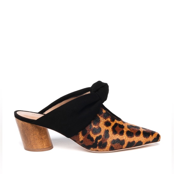 BERNARDO Finley Leopard-Print Slide Mules BRAND NEW Size 8 - Picture 5 of 11